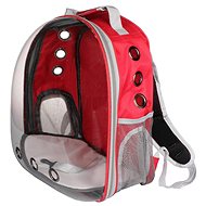 Merco Petbag Transparent red - Dog Carrier Backpack