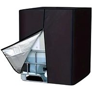 MERCO Protective cover with zipper black for IBC tank 1000 l - Tarp Cover