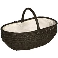 Lienbacher Oval log basket, dark - Basket
