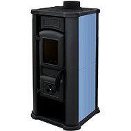 Tim Sistem DIANA ECO fireplace stove for solid fuels, blue - Wood Stove