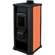 Tim Sistem DIANA ECO fireplace stove for solid fuels, orange - Wood Stove