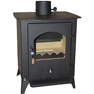 Verso Fireplace stove VERSO 1u for solid fuel, anthracite - Wood Stove