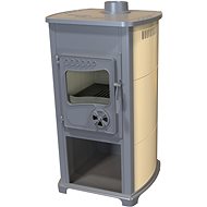 Thalia Bella ECO cream 5,4 kW, flue 120 mm - Wood Stove