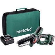 METABO One-handed chainsaw AKU MS 18 LTX 15 (1x2.0 Ah) - Compact Chainsaw