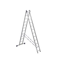 ALUMET Aluminium 2-part ladder 3,66m, 13 rungs - Ladder