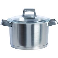 Metalac Deep pot with lid 20 cm inox Mehrzer Konix - Pot