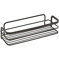 Metaltex ORIGIN LAVA Shelf 26 × 10 cm hanging black - Bathroom Shelf