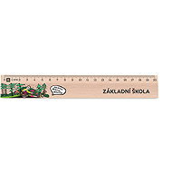 METRIE Didakt M02 wooden, collecting ones, 20 cm - Ruler