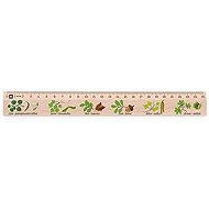 METRIE Didakt M07 wooden, deciduous trees, 25 cm - Ruler