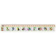 METRIE Didakt M07 wooden, small multiplication table, 25 cm - Ruler