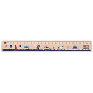 METRIE Didakt M07 wooden, explore the universe, 25 cm - Ruler