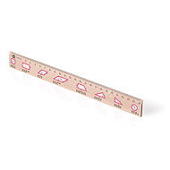METRIE Didakt M07 wooden, geometric shapes, 25 cm - Ruler