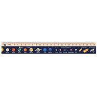 METRIE Didakt M07 wooden, solar system, 25 cm - Ruler