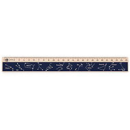METRIE Didact M07 wooden, constellation, 25 cm - Ruler