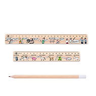 METRIE DSM02 3-piece school set of rulers and pencils - Ruler