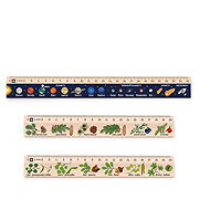 METRIE DSM08 school set of three rulers, 20-25 cm - Ruler