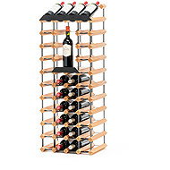 Metrie Raxi Classix 6036R Stand for 36 bottles made of steel and solid wood - Wine Stand