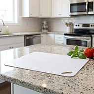 KESPER Plastic cutting board, white 38 × 29 cm - Cutting Board