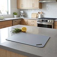 KESPER Plastic cutting board, grey 38 × 29 cm - Cutting Board