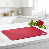 KESPER Plastic cutting board, red 38 × 29 cm - Cutting Board