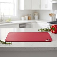 KESPER Plastic cutting board, red 30 × 21 cm - Cutting Board