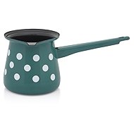 Metalac Green Dot, Pitcher 11 cm, 0,7 l, 7 coffees, black interior - Cezve