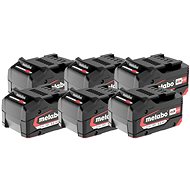 METABO Rechargeable battery for cordless tools Set Li-Power 6 × Li-Power Akkupack 18 V/5.2 Ah - Rechargeable Battery for Cordless Tools