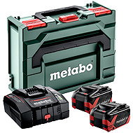 METABO Basic-Set 2 × LiHDX (Li-ion) 8.0 Ah - Charger and Spare Batteries