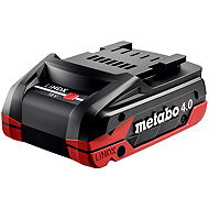 METABO Battery LiHDX 18V, 4.0 Ah - Rechargeable Battery for Cordless Tools