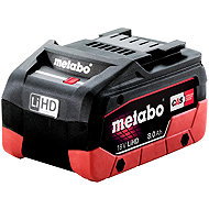 METABO Battery LiHD 18V, 8,0 Ah - Rechargeable Battery for Cordless Tools