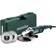 METABO Set WE 2200-230 + dia blades, case - Angle Grinder 