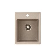 Metalac Granit X Quadro 40, béžový - Granite Sink