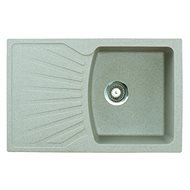 Metalac Granit X Quadro Plus s odkapem, béžový - Granite Sink