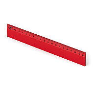 METRIE Scholar-20HR wooden, red, 20 cm - Ruler