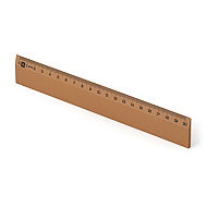 METRIE Scholar-20CC wooden, ochre, 20 cm - Ruler