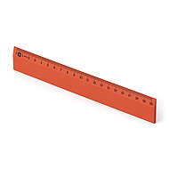 METRIE Scholar-20NO wooden, orange, 20 cm - Ruler
