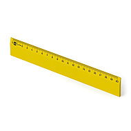METRIE Scholar-20GE wooden, yellow, 20 cm - Ruler