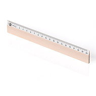 METRIE Scholar-WSM20 wooden, with black and white scale, 20 cm - Ruler