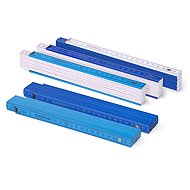 Metrie Block-52 folding tape measure, 2 m, blue shades - Metre