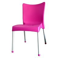 MEGAPLAST VITA műanyag, AL láb, rózsaszín - Kerti szék