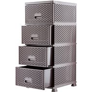 MEGA PLAST MP1335 wenge - Komód