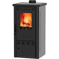 Alfa Plam ELITA 2*CV ECO, anthracite, 6,5 kW, flue 120 mm - Wood Stove