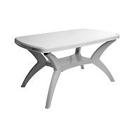 MEGA PLAST Stůl zahradní MODELLO, bílý 140cm - Zahradní stůl