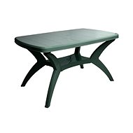 MEGA PLAST Garden table MODELLO 140 cm, dark green - Garden Table