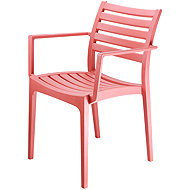 Mega Plast MP1548 Capri 83 × 58 × 57 cm, Appricot - Garden Chair