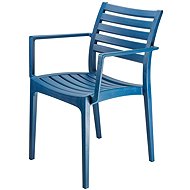Mega Plast MP1548 Capri 83 × 58 × 57 cm, Petrol - Garden Chair