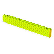 METRIE Block 72 folding tape measure 2m, neon yellow - Metre