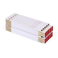 METRIE Perfekt 10 folding tape measure 2m, white, 10 pcs - Metre