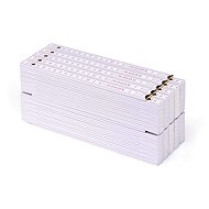 METRIE Block 73 folding tape measure 3m, white, 10 pcs - Metre