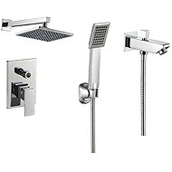Metalac Aquabi Rain - quadro built-in shower set - Shower Set